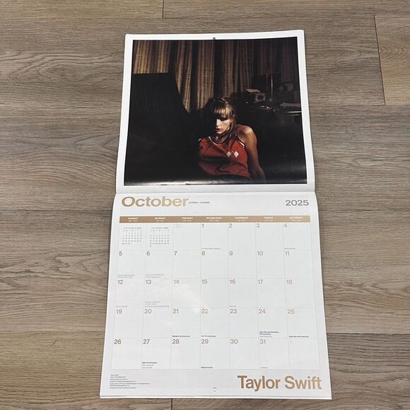 Taylor Swift Official 2025 12"x24" Square Wall Calendar - Picture 5 of 9
